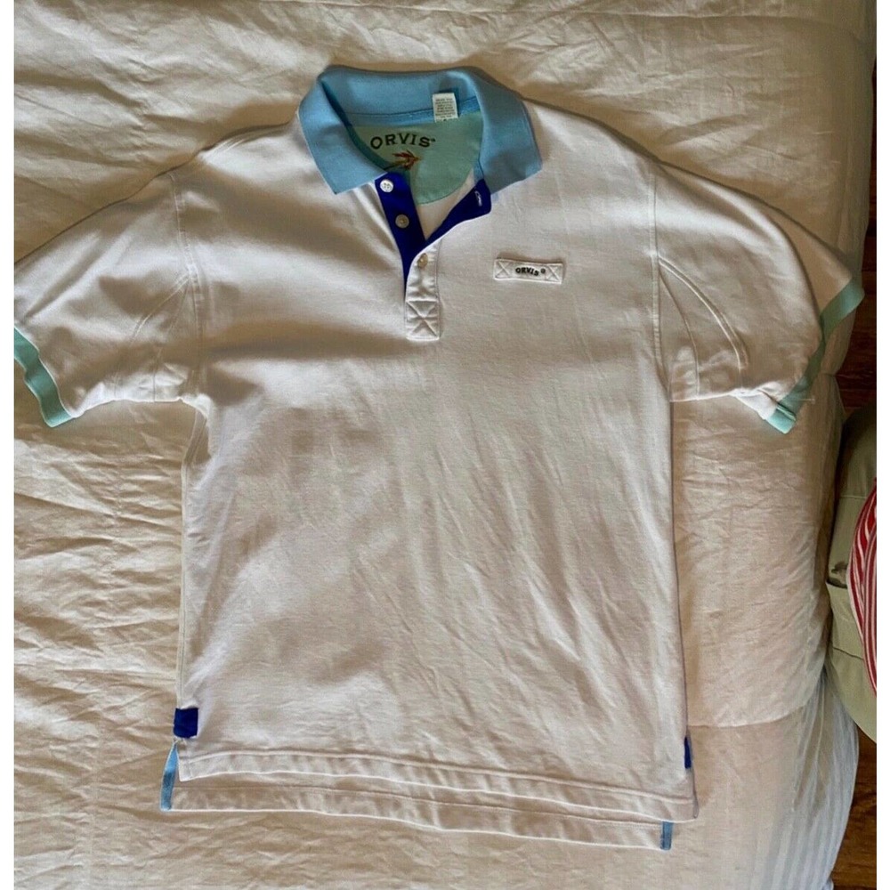 Vintage Orvis Polo Collared Shirt Heavy Duty Shirt